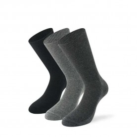 Чорапи Lenz No Pressure Half long socks 3 pairs - Grey (Grey / Anthracite / Black) чорапи,мъжки,чорапи,дамски,чорапи,lenz,no,pressure,half,long,socks,3,pairs,grey,(grey,anthracite,black)