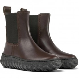 дамски,боти,дамски,високи,обувки,за,ходене,camper,ground,booties,dark,brown,(brown)