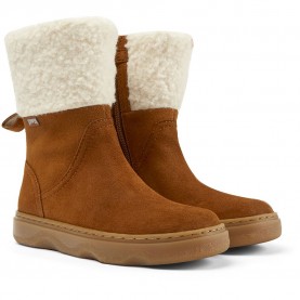 обувки,детски,боти,camper,kiddo,boots,brown