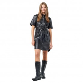 рокля,дамски,поли,и,рокли,noisy,may,andy,short,sleeve,short,dress,black