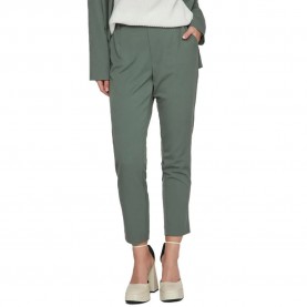 панталони,дамски,панталони,vila,varone,slim,fit,high,waist,pants,duck,green,(green)