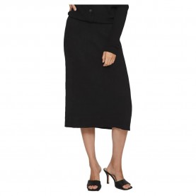 Пола Vila Comfy midi skirt - Black (Black) пола,дамски,поли,и,рокли,vila,comfy,midi,skirt,black,(black)