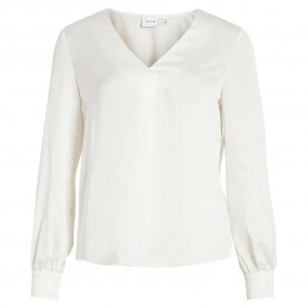 риза,с,дълъг,ръкав,дамски,блузи,дамски,ризи,vila,ellette,long,sleeve,shirt,white,(snow,white)