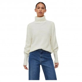 блуза,дамски,пуловери,дамски,плетени,дрехи,vila,lou,sweater,beige,(white,alyssum)