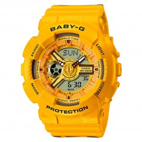 часовник,часовници,casio,ba110xsl,watch,yellow