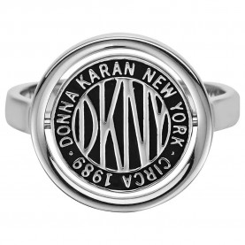 бижутерия,dkny,5520035,ring,silver,(grey)