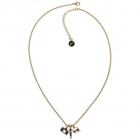 бижутерия,karl,lagerfeld,5512301,necklace,golden