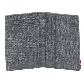 портфейли,и,портмонета,herschel,gordon,wallet,raven,crosshatch,(grey)