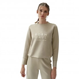 блуза,дамски,блузи,born,living,yoga,saona,sweatshirt,green,(pumice)