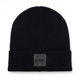 Шапка BOSS Foxxy 10250871 beanie - Black (Black) шапка,всички,шапки,boss,foxxy,10250871,beanie,black,(black)