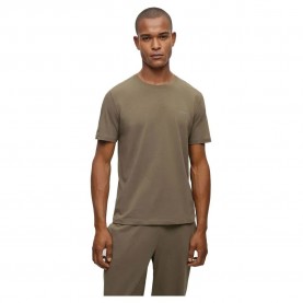 тениска,мъжки,пижами,boss,mix,&,match,short,sleeve,pyjama,t,shirt,green,(open,green)
