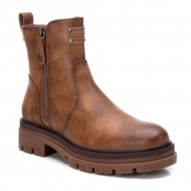 дамски,боти,дамски,високи,обувки,за,ходене,refresh,171002,flat,booties,brown