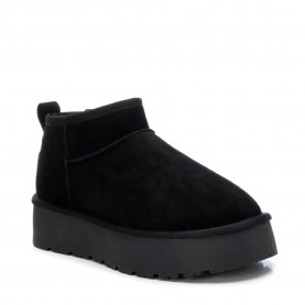 Xti 142212 Flat booties - Black (Black) дамски,боти,мъжки,боти,xti,142212,flat,booties,black,(black)