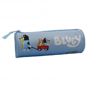 канцеларски,принадлежности,bluey,round,pencil,case,blue,(blue)