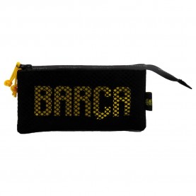 канцеларски,принадлежности,fc,barcelona,mesh,with,5,compartments,pencil,case,black,(black)