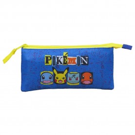 канцеларски,принадлежности,pokemon,triple,pencil,case,blue,(blue,2)