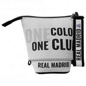 канцеларски,принадлежности,real,madrid,extensible,one,color,one,club,pencil,case,grey,(white)