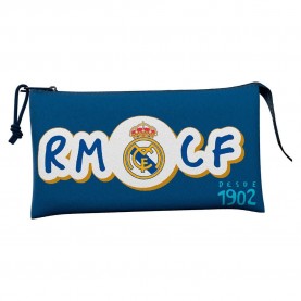 канцеларски,принадлежности,real,madrid,triple,pencil,case,blue,(blue,3)