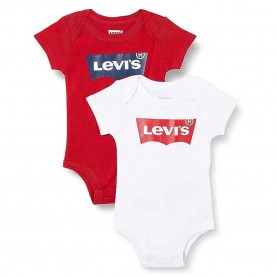 детски,облекла,за,момчета,levi´s,®,batwing,short,sleeve,body,2,units,transparent,(red,white)