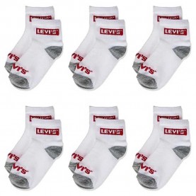 чорапи,детски,чорапи,levi´s,®,box,tab,half,long,socks,6,units,transparent,(white)