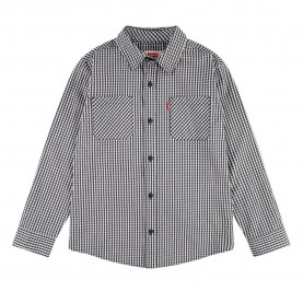 риза,с,дълъг,ръкав,детски,ризи,levi´s,®,gingham,woven,long,sleeve,shirt,blue,(india,ink)