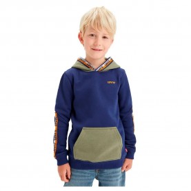 суичър,детски,блузи,levi's®,logo,taping,pullover,hoodie,blue