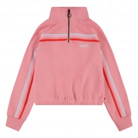 блуза,детски,блузи,levi´s,meet&greet,half,zip,sweater,pink