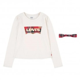 тениска,детски,тениски,levi´s,®,meet&greet,long,sleeve,t,shirt,white,(antique,white)