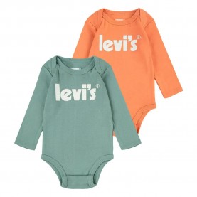 детски,облекла,за,момчета,levi´s,®,poster,logo,long,sleeve,body,2,units,green,orange,(green)