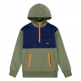 блуза,детски,блузи,levi´s,utility,colorblock,full,zip,sweatshirt,green