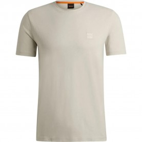 Тениска BOSS Tales 10242631 ORANGE short sleeve T-shirt - Beige (Light Beige) тениска,мъжки,тениски,дамски,тениски,boss,tales,10242631,orange,short,sleeve,t,shirt,beige,(light,beige)