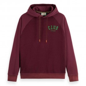 суичър,мъжки,пуловери,scotch,&,soda,174505,hoodie,red,(berry,wine)