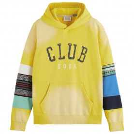суичър,мъжки,пуловери,scotch,&,soda,club,soda,hoodie,yellow