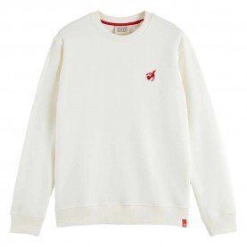 блуза,мъжки,пуловери,scotch,&,soda,free,spirit,bird,sweatshirt,white