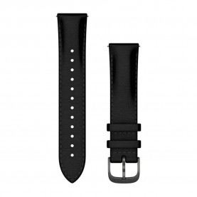Garmin Quick Release 20 mm Leather strap - Black (Black) електро,garmin,quick,release,20,mm,leather,strap,black,(black)