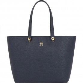 пазарска,чанта,всички,чанти,tommy,hilfiger,emblem,shopper,bag,space,blue,(blue)