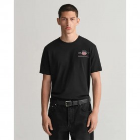тениска,мъжки,тениски,дамски,тениски,gant,reg,archive,shield,emb,short,sleeve,t,shirt,black,(black)