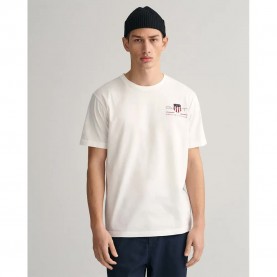 тениска,мъжки,тениски,gant,reg,archive,shield,emb,short,sleeve,t,shirt,white