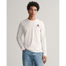 тениска,мъжки,тениски,gant,reg,medium,archive,shield,short,sleeve,t,shirt,white