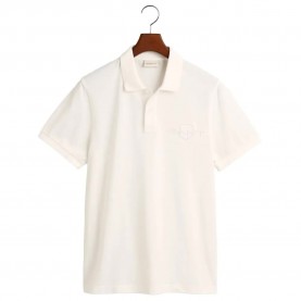 мъжки,блузи,с,яка,gant,reg,tonal,shield,rugger,short,sleeve,polo,eggshell,(beige)