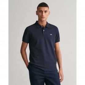 мъжки,блузи,с,яка,gant,slim,shield,short,sleeve,polo,blue