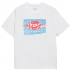 тениска,мъжки,тениски,pepe,jeans,50th,anniversary,3,short,sleeve,t,shirt,white,(white)