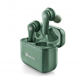 слушалки,слушалки,ngs,Ártica,bloom,wireless,earphones,green