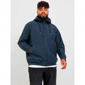 яке,мъжки,якета,jack,&,jones,basic,softshell,plus,size,jacket,navy,blazer,(blue)