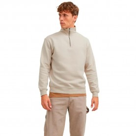 блуза,мъжки,пуловери,jack,&,jones,bradley,half,zip,sweater,moonbeam,(beige)