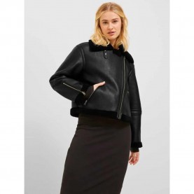 яке,мъжки,якета,дамски,якета,и,палта,jack,&,jones,lee,aviator,faux,shearling,jjxx,leather,jacket,black,(black)