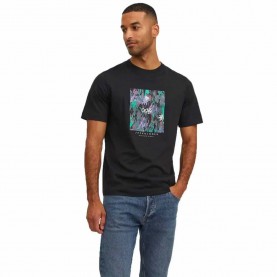 тениска,мъжки,тениски,jack,&,jones,silverlake,short,sleeve,t,shirt,black,(black)