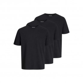 тениска,мъжки,тениски,jack,&,jones,under,short,sleeve,t,shirt,3,units,black