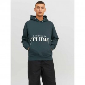 суичър,мъжки,пуловери,jack,&,jones,vesterbro,back,hoodie,green