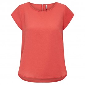дамски,блузи,дамски,ризи,only,vic,short,sleeve,blouse,orange,(cayenne)